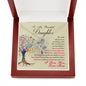 Daughter Necklace - Radiant Tree - Forever Love