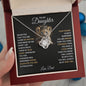 Daughter™ Necklace - Proud of You - Love Knot