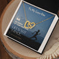 Interlock Love Pendant - Do Things at Your Own Pace