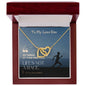 Interlock Love Pendant - Do Things at Your Own Pace
