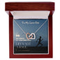 Interlock Love Pendant - Do Things at Your Own Pace