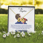 Daughter Necklace - Infinity Love