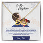 Daughter Necklace - Infinity Love