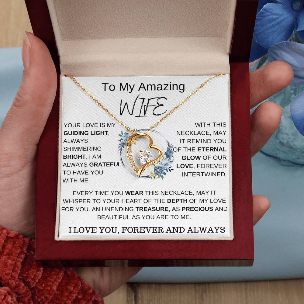 Wife Necklace -  Eternal Glow of Love