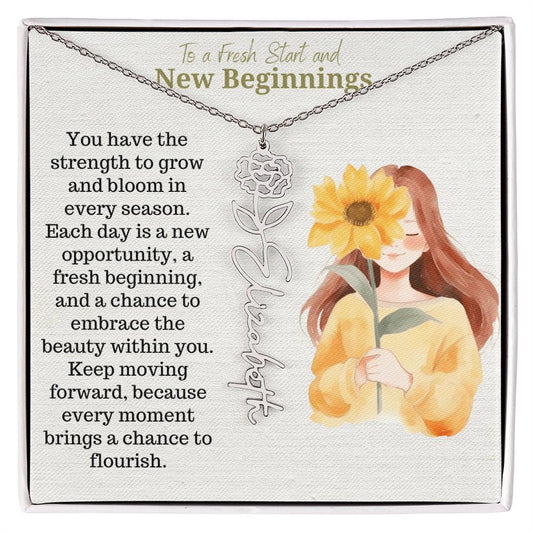 Flower Necklace - Blooming Hope™