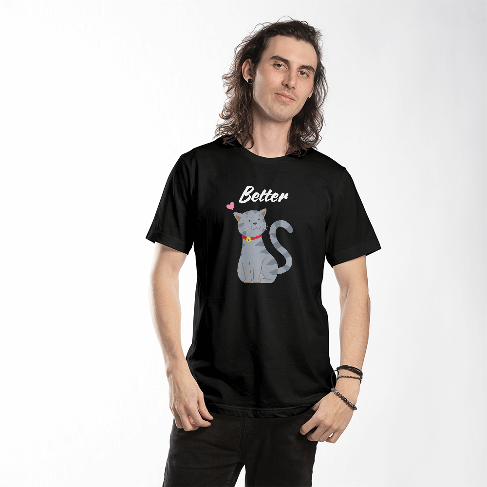 Couple T-shirt - Cat's Love (Men)