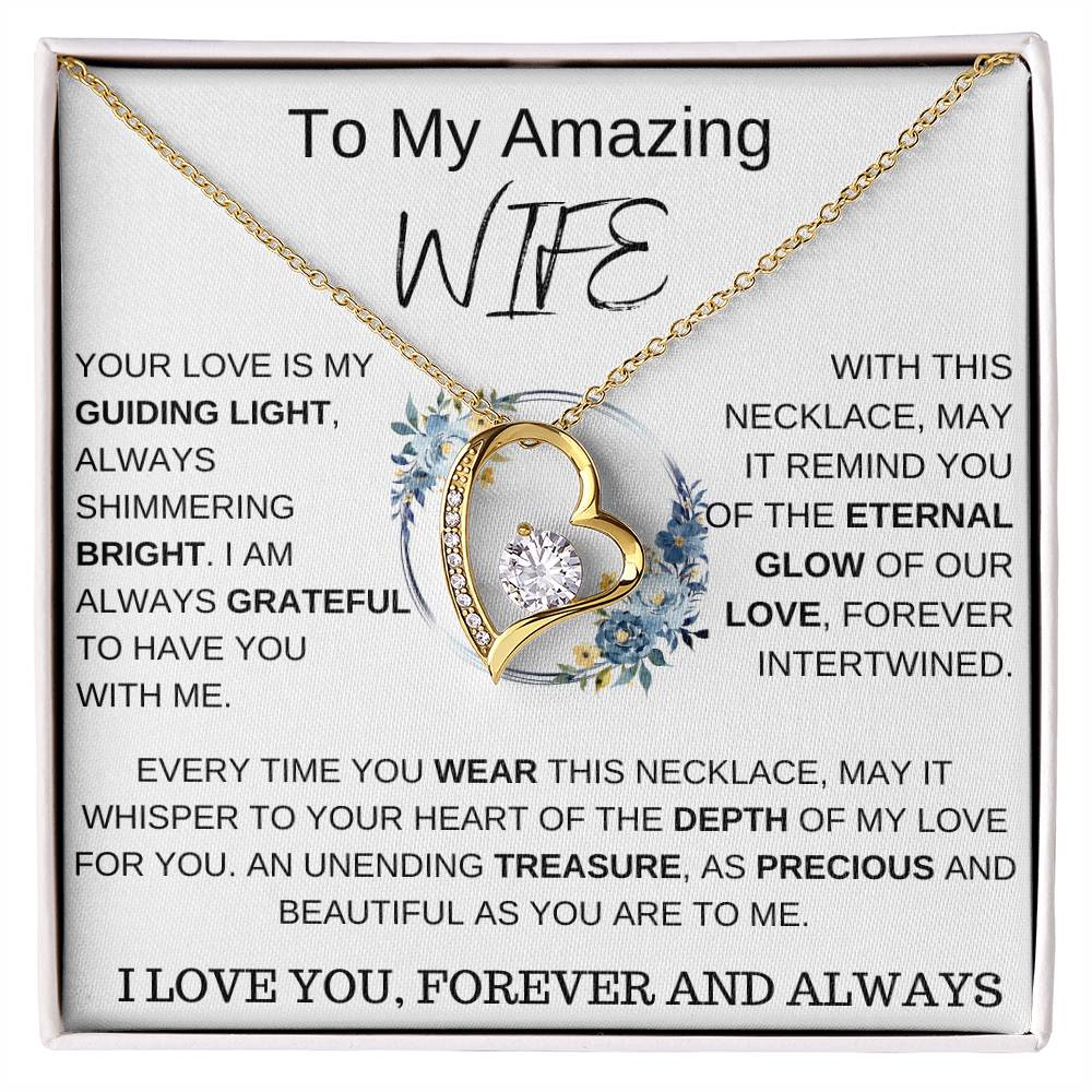 Wife Necklace -  Eternal Glow of Love