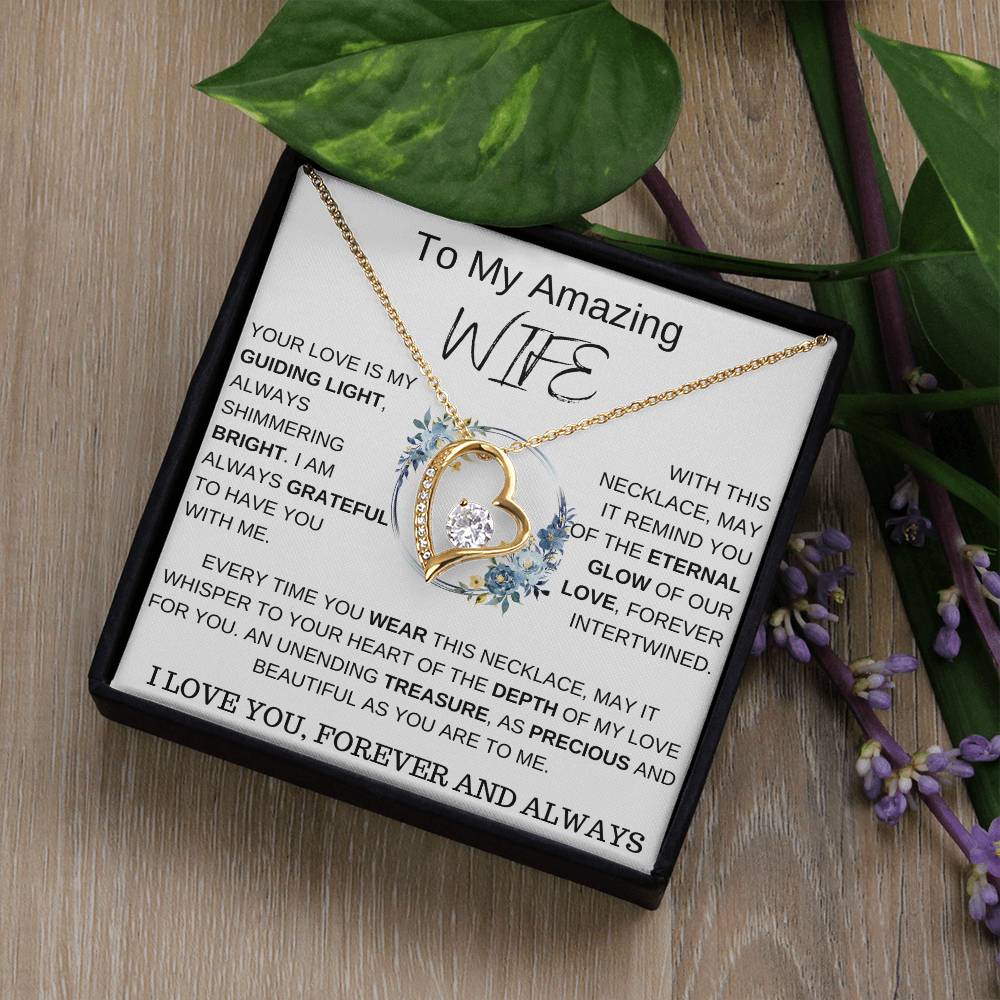 Wife Necklace -  Eternal Glow of Love